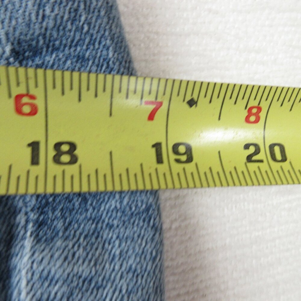 7 For All Mankind Josephina Skinny Boyfriend Jeans Size 26 Light Wash - Picture 15 of 16